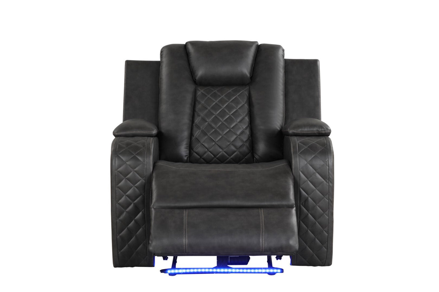 Benz LED & Power Reclining Chair Made with Faux Leather