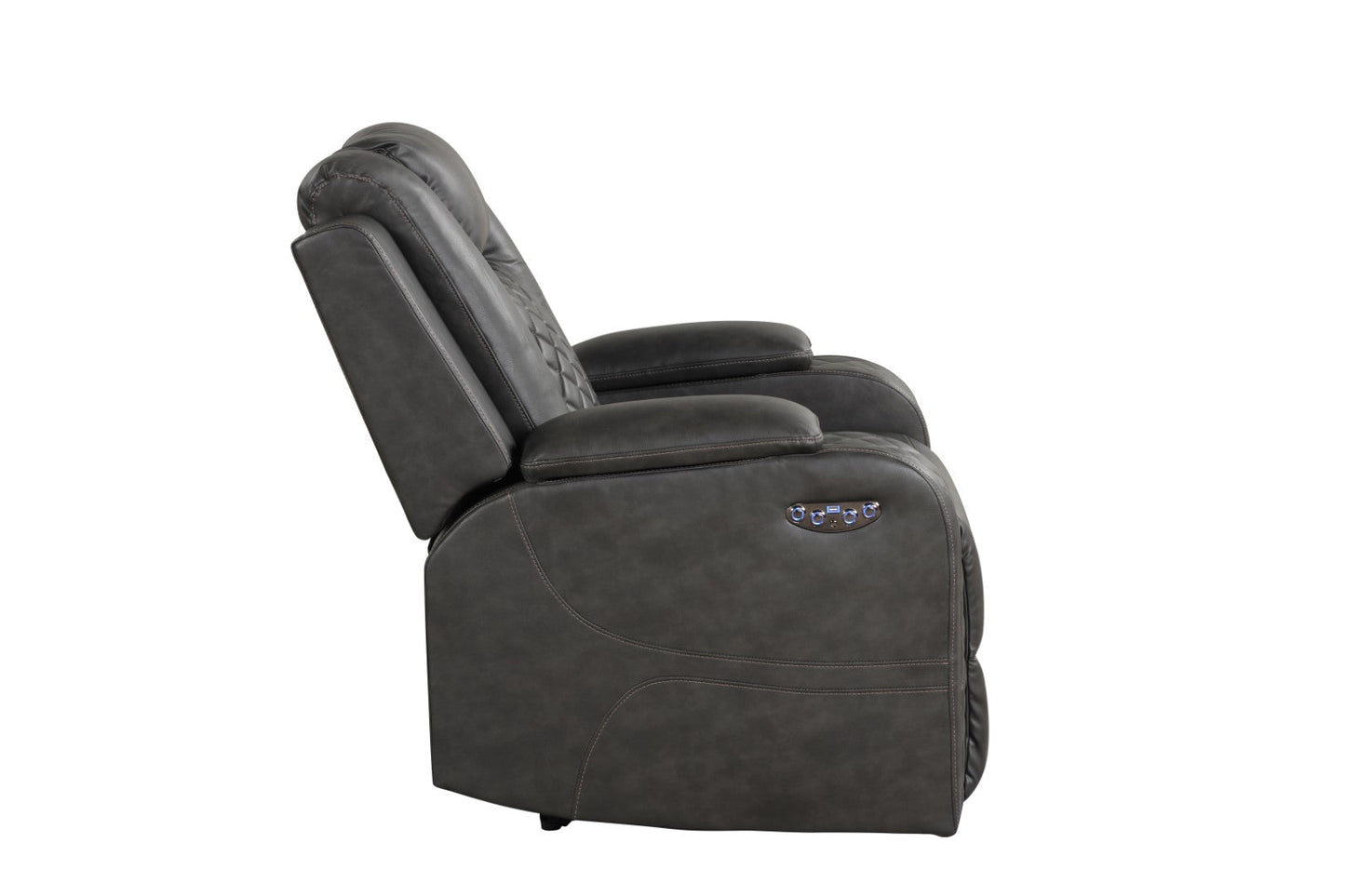 Benz LED & Power Reclining Chair Made with Faux Leather