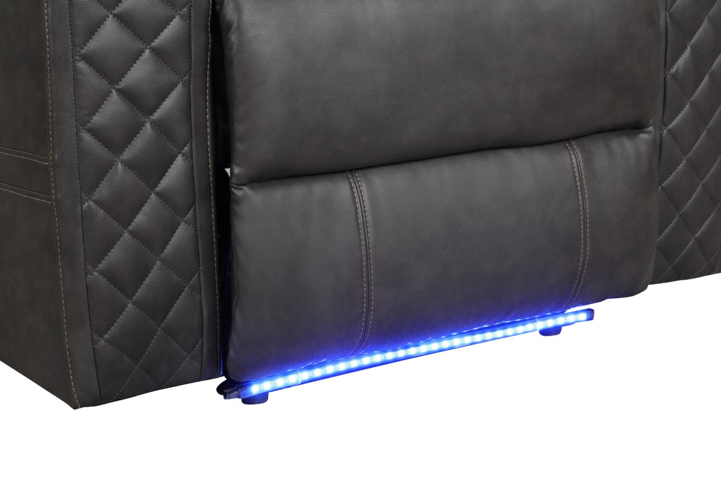 Benz LED & Power Reclining Chair Made with Faux Leather