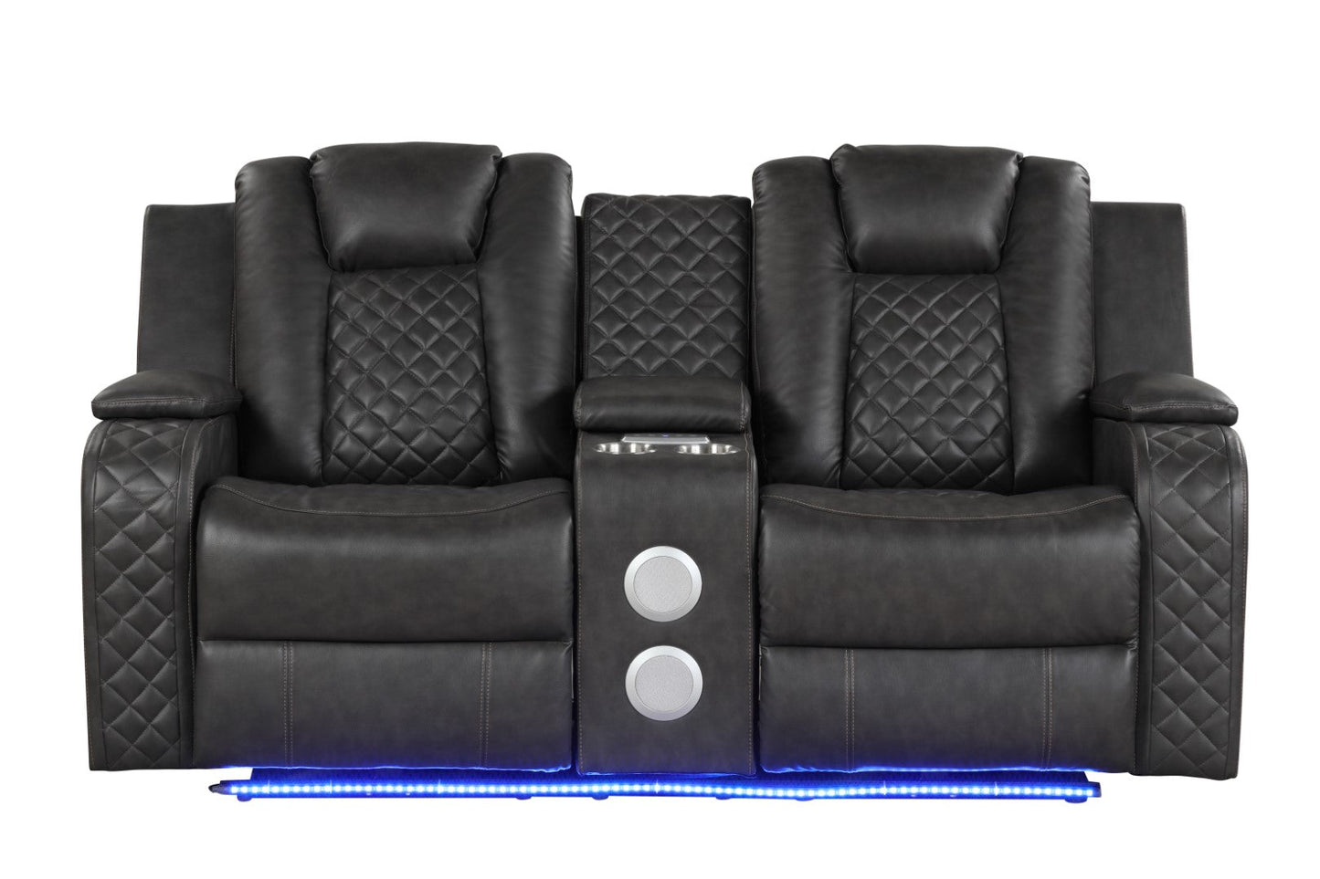 Benz LED & Power Reclining 2 Piece Made with Faux Leather