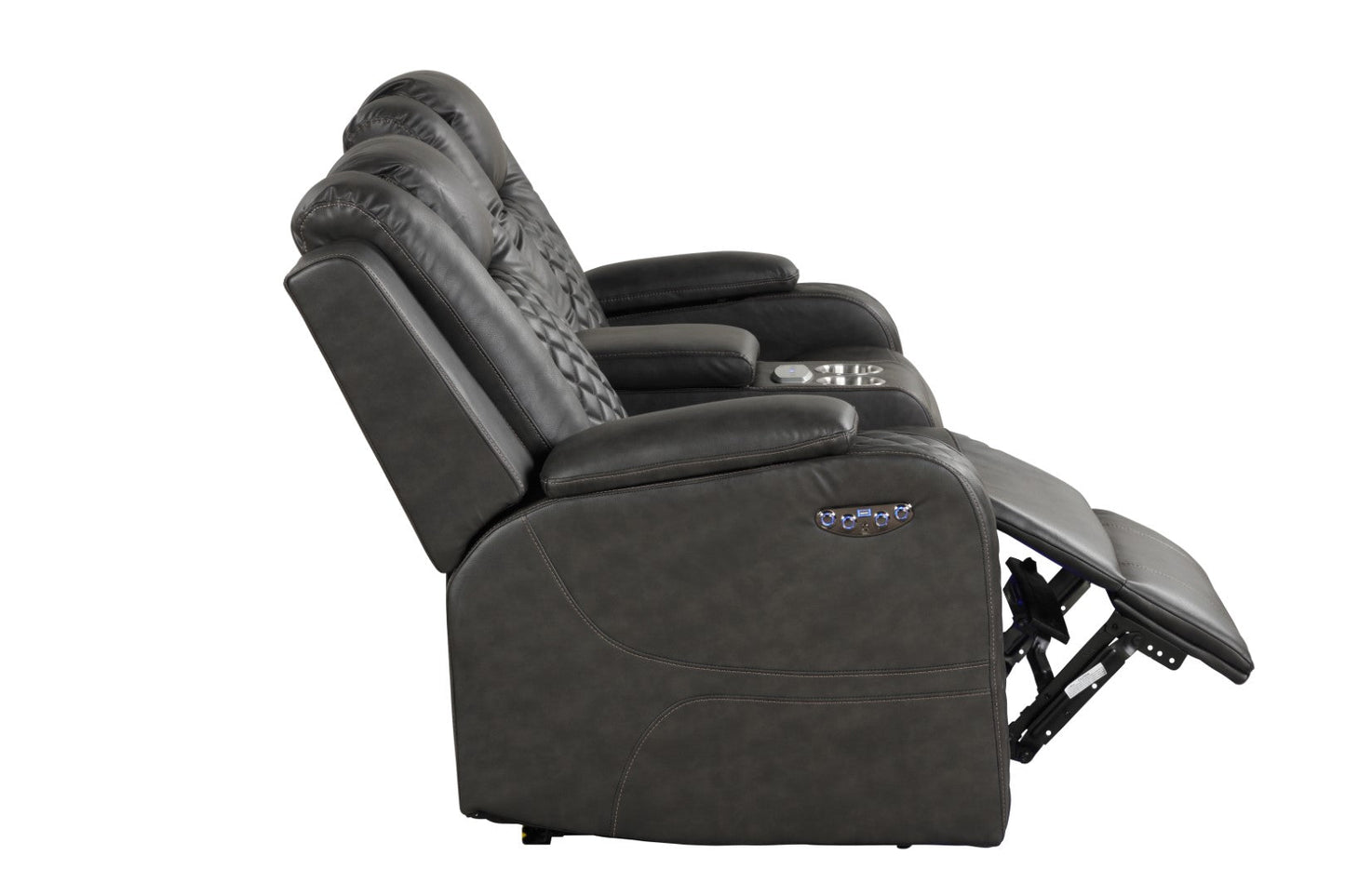 Benz LED & Power Reclining 2 Piece Made with Faux Leather