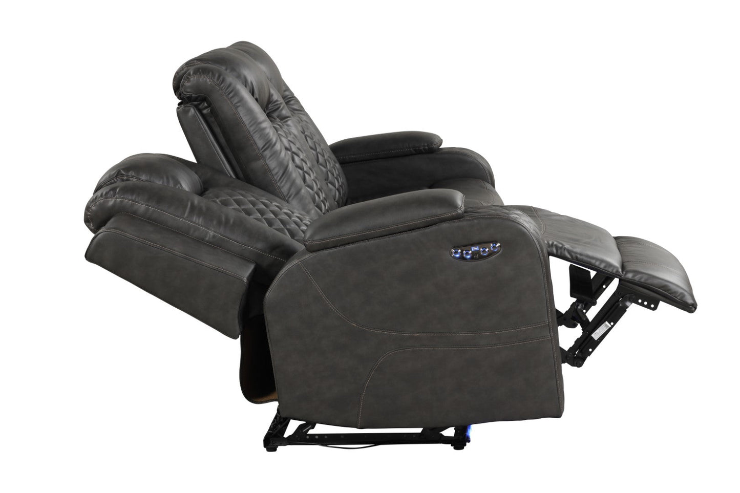 Benz LED & Power Reclining 2 Piece Made with Faux Leather