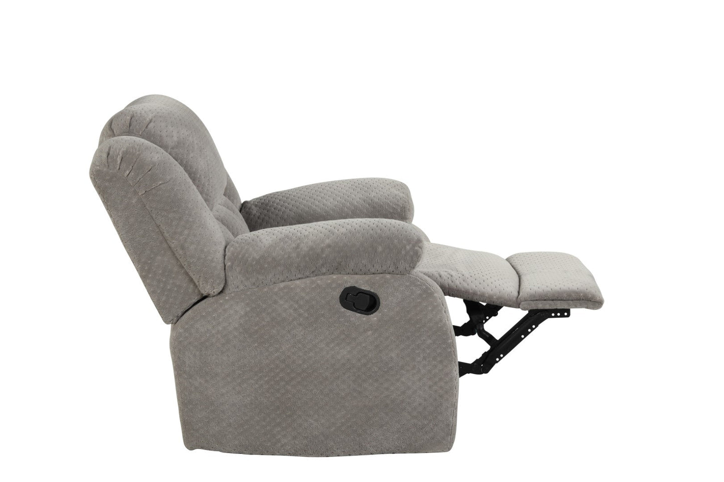 Armada Manual Reclining 3 Piece Set Made with Chenille Fabric