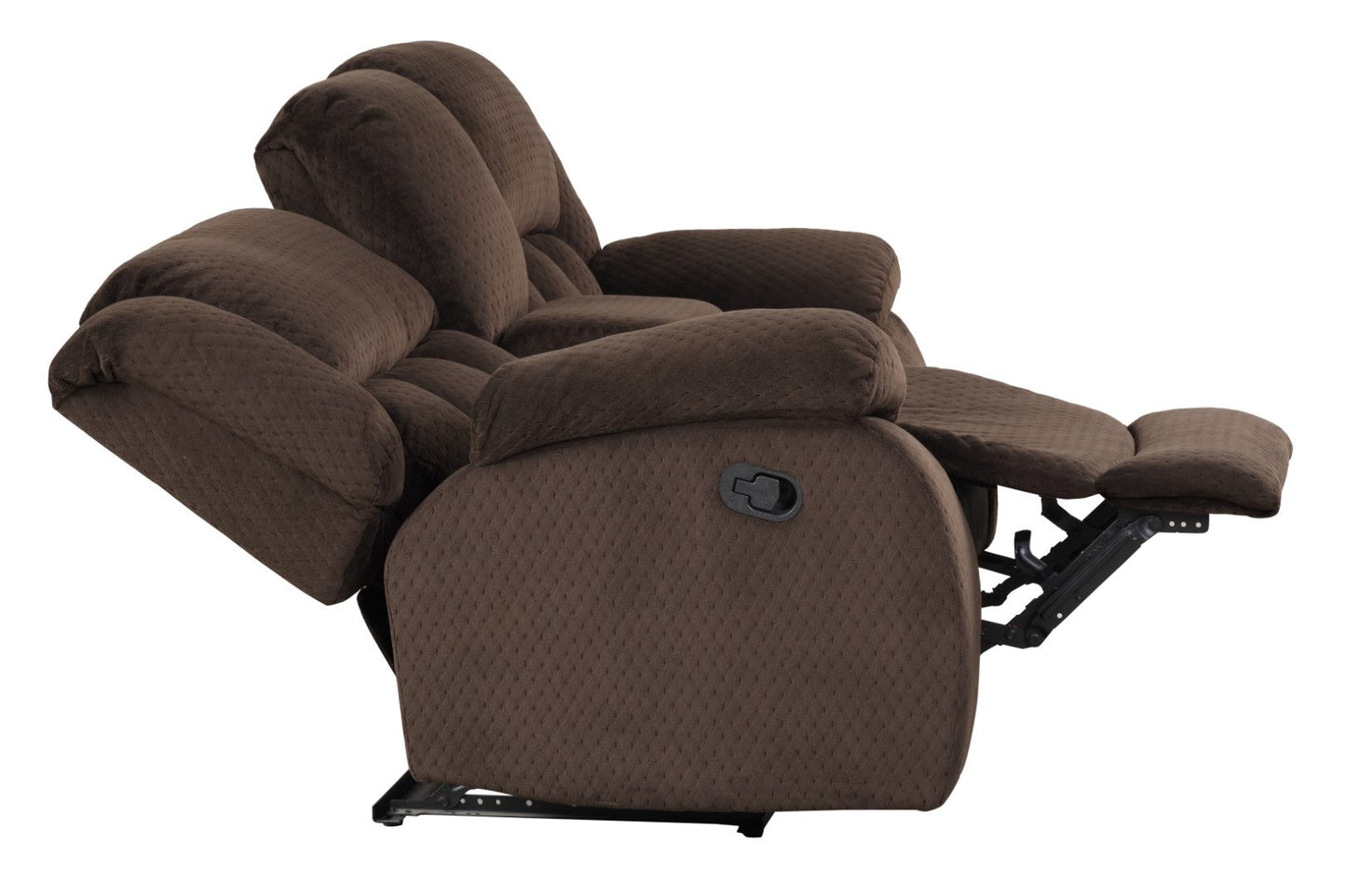 Armada Manual Reclining 3 Piece Set Made with Chenille Fabric