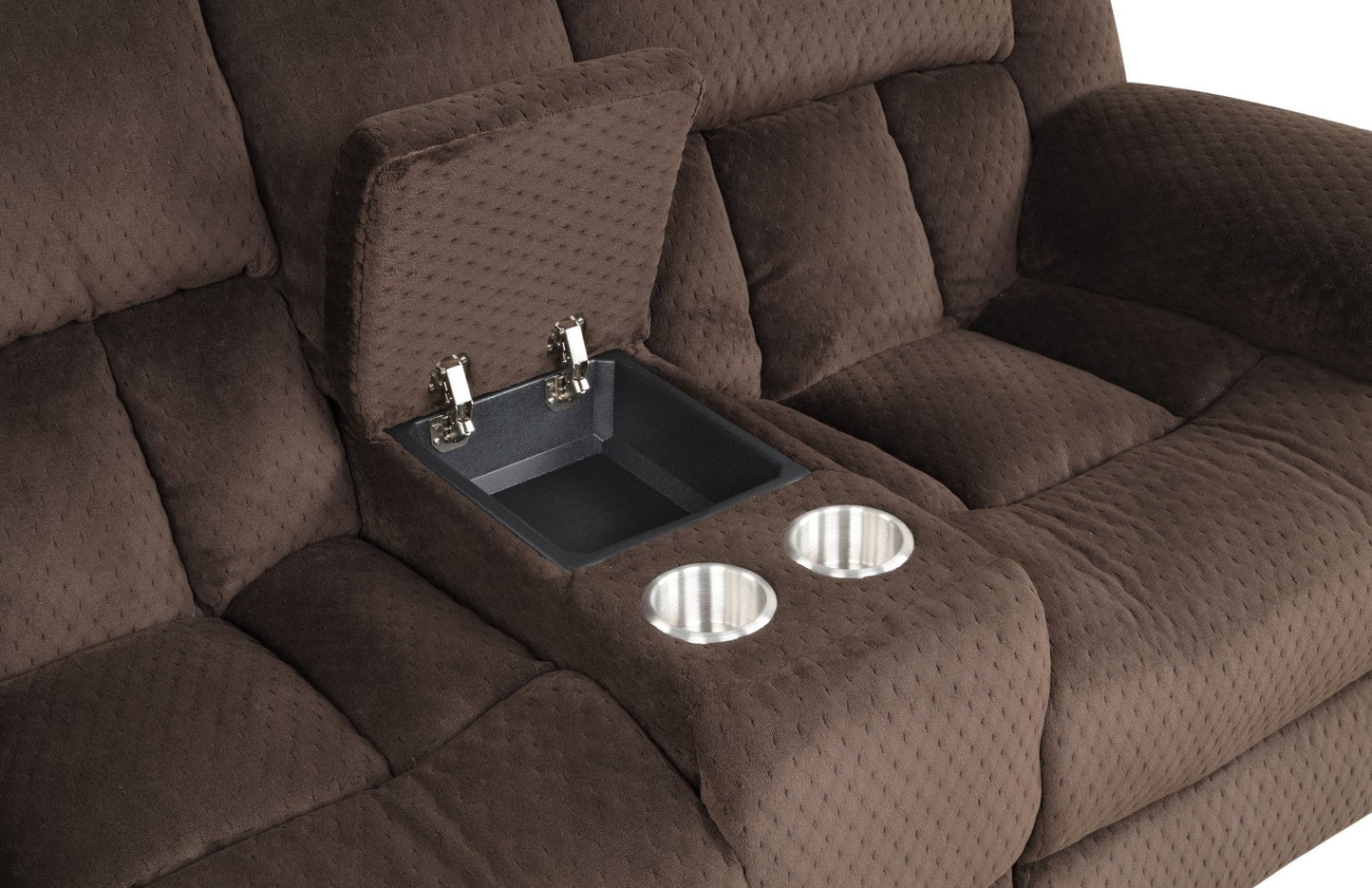 Armada Manual Reclining 3 Piece Set Made with Chenille Fabric