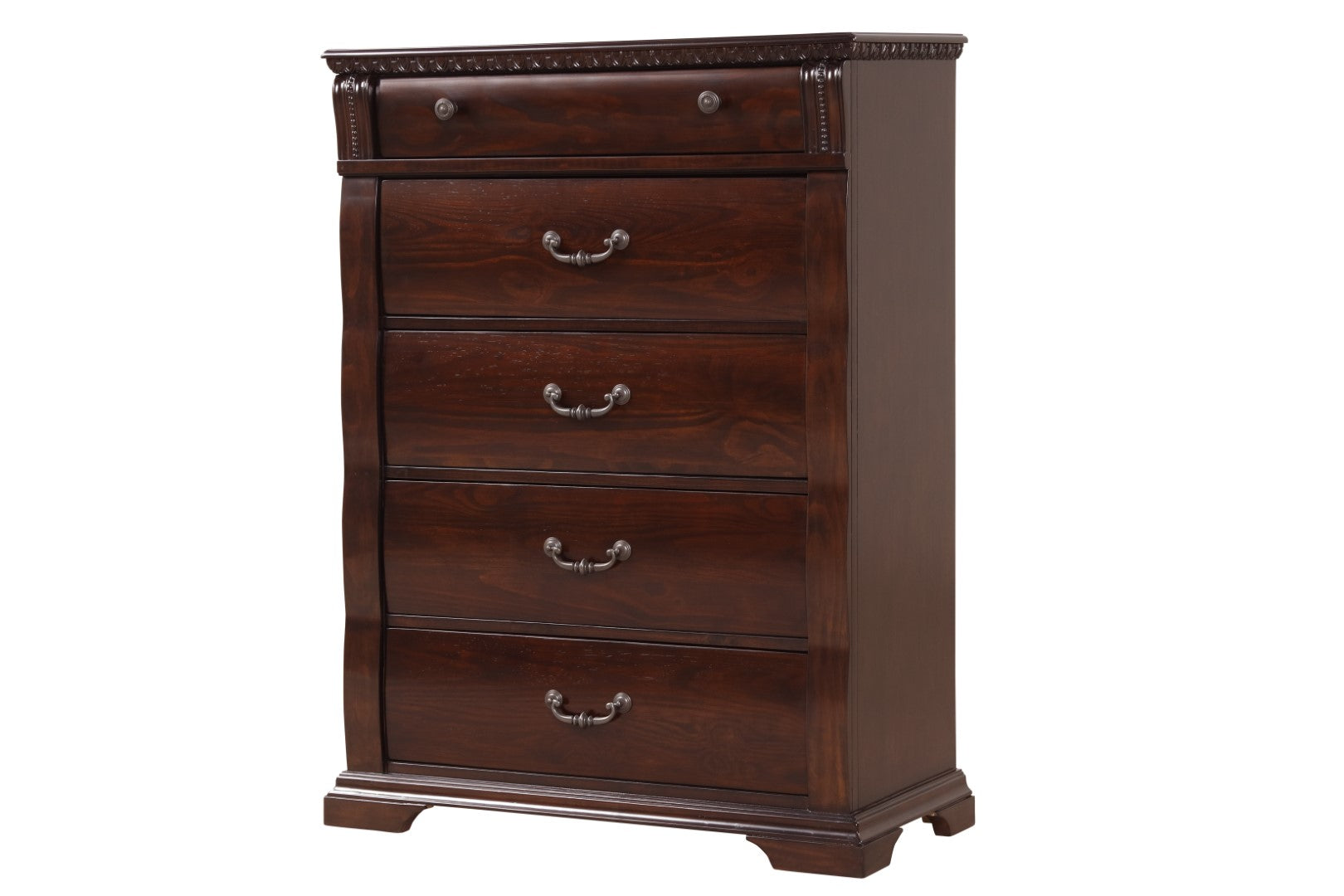 Galaxy Home Aspen Traditional Chest made with Wood Cherry Solid Wood