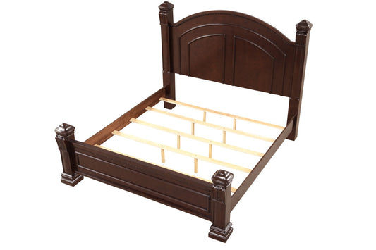 Aspen Queen Size Traditional Bed made with Wood