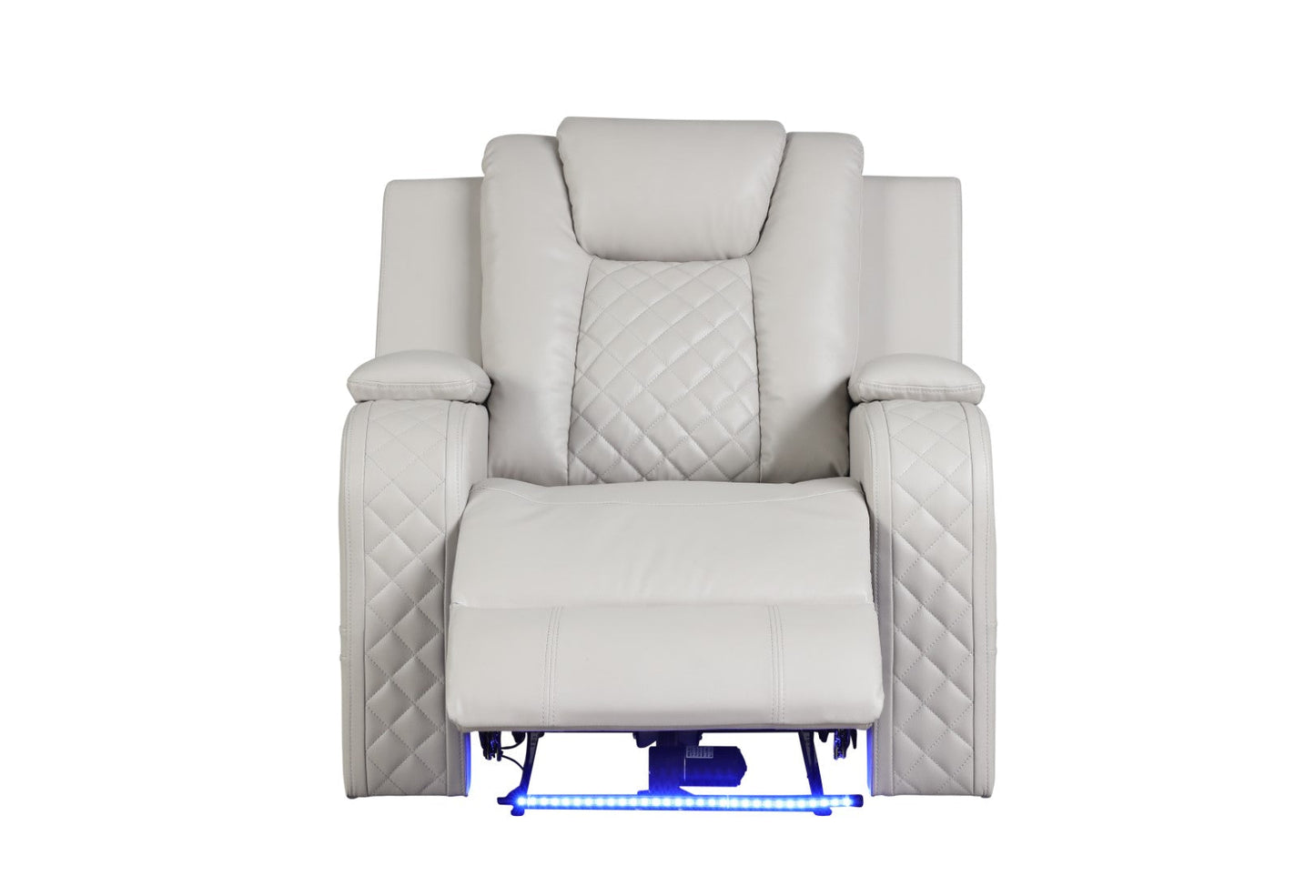 Benz LED & Power Reclining Chair Made with Faux Leather