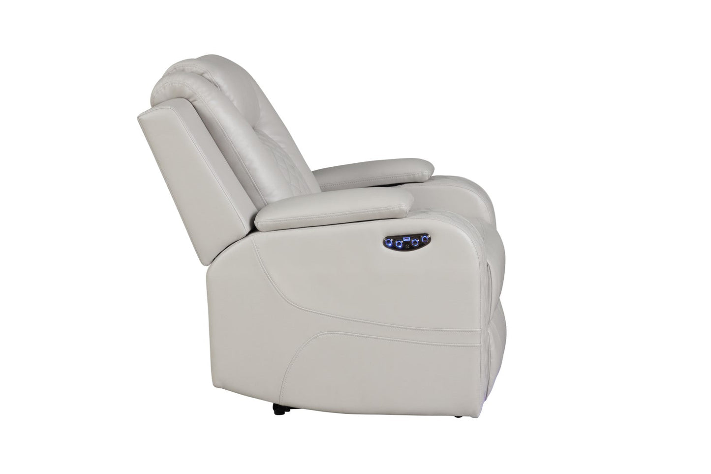 Benz LED & Power Reclining Chair Made with Faux Leather