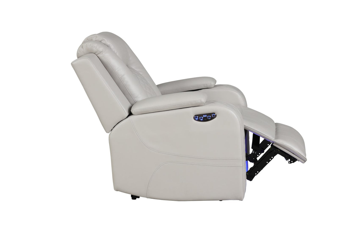 Benz LED & Power Reclining Chair Made with Faux Leather