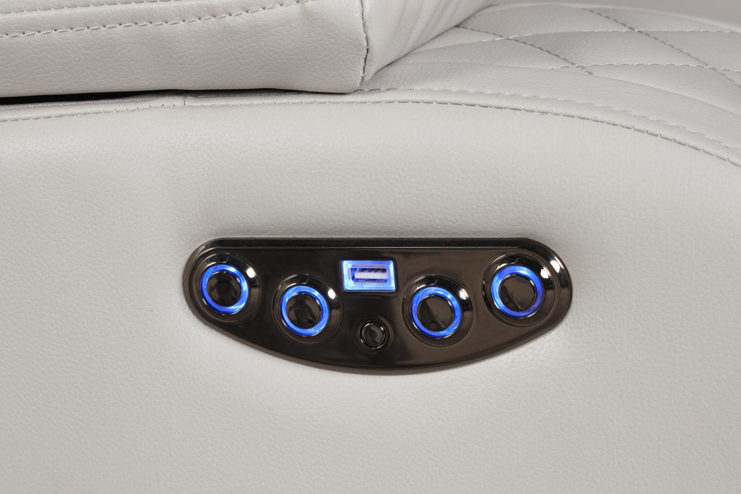 Benz LED & Power Reclining 2 Piece Made with Faux Leather