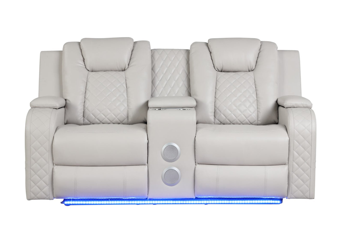 Benz LED & Power Reclining 2 Piece Made with Faux Leather