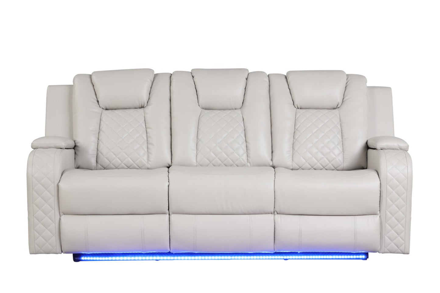 Benz LED & Power Reclining 2 Piece Made with Faux Leather