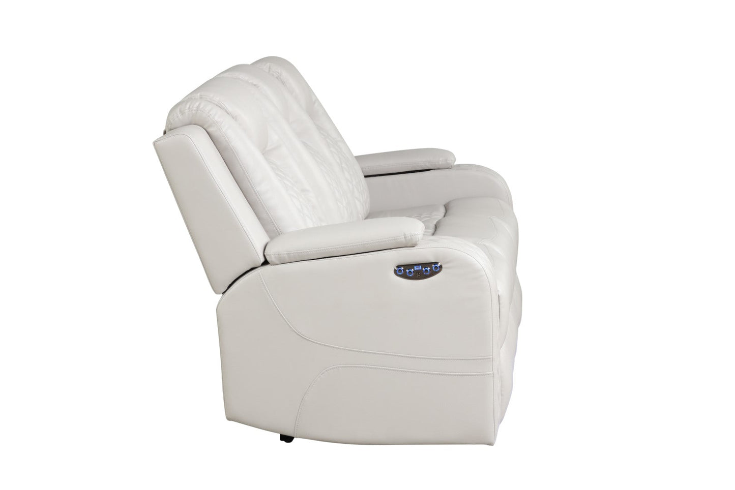 Benz LED & Power Reclining 2 Piece Made with Faux Leather