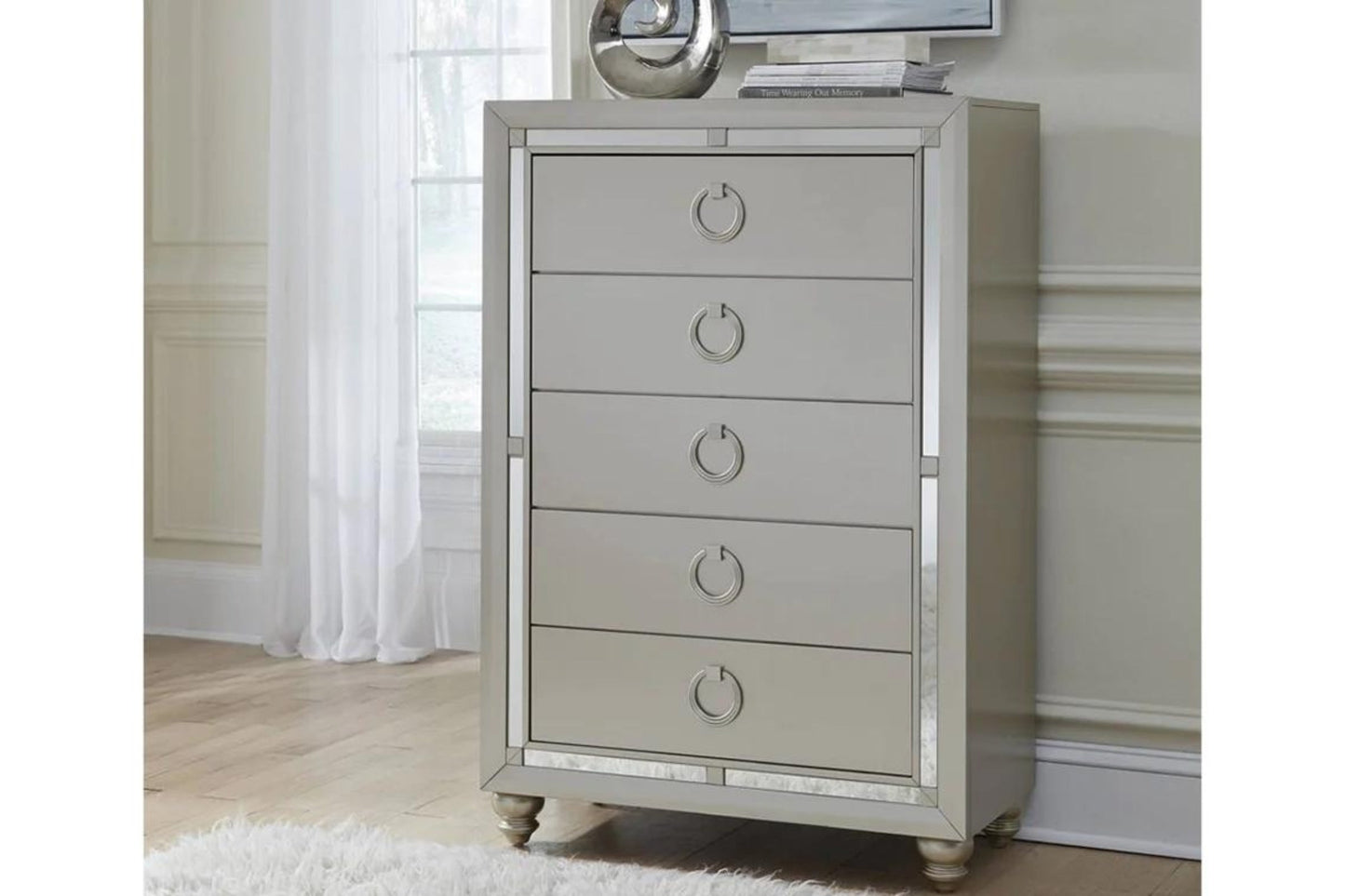 Riley Silver Bedroom Set