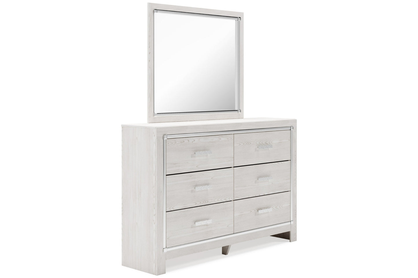 Altyra White Panel Bedroom Set