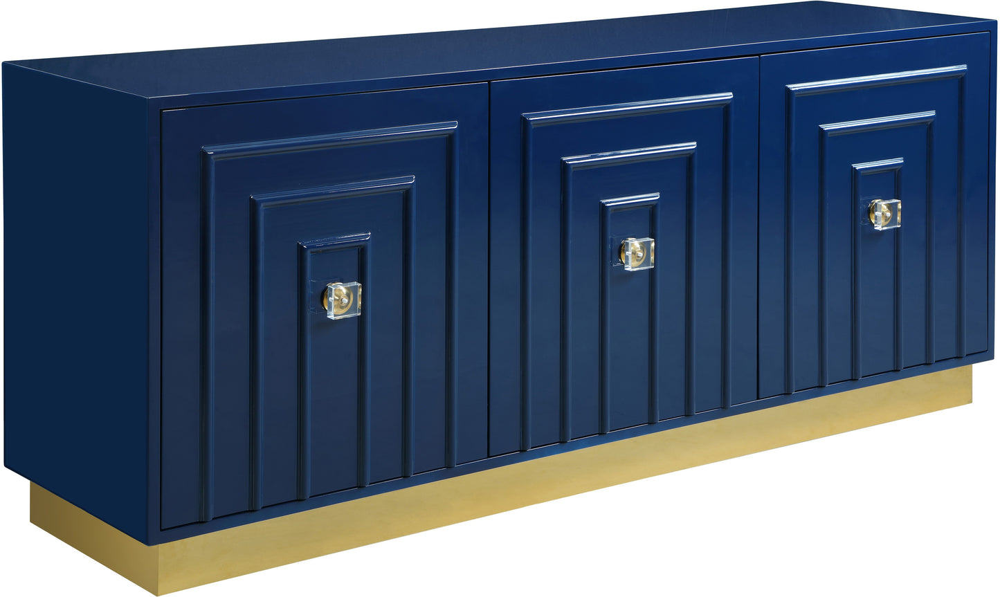 Cosmopolitan Navy Lacquer Sideboard/Buffet