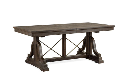 Wanita Extendable Dining Table - Brown