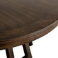 Wanita 52" Round Dining Table - Brown