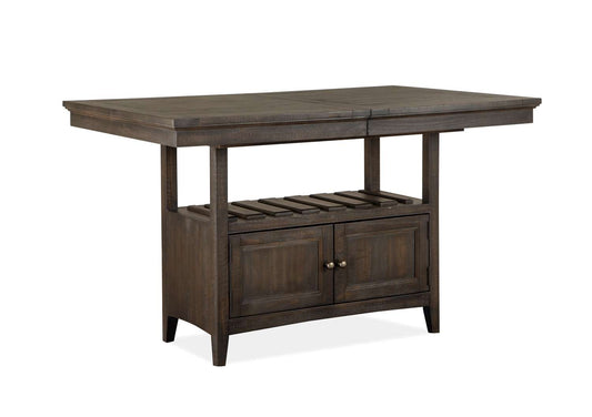 Wanita Extendable Counter Dining Table - Brown