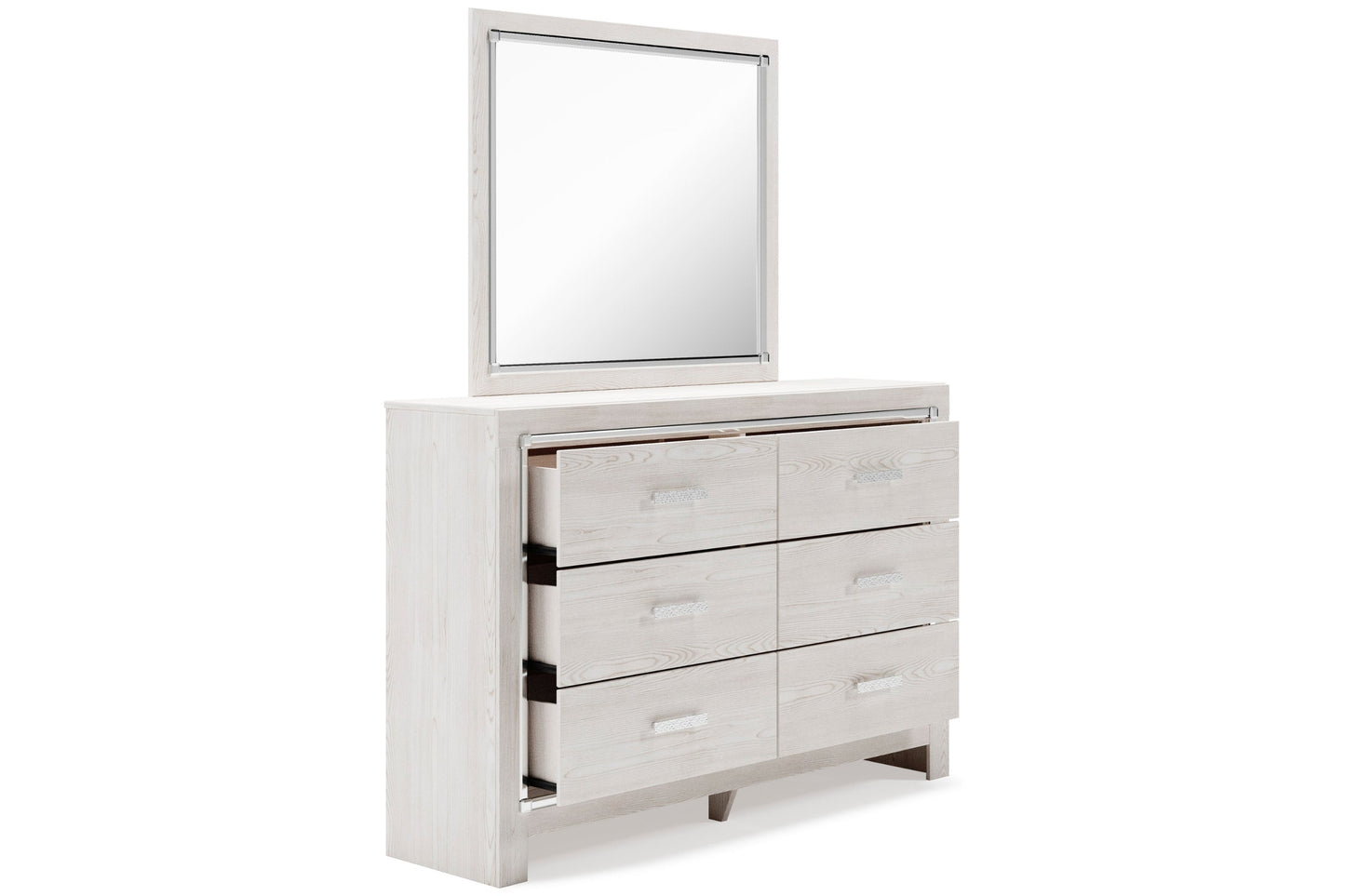 Altyra White Panel Bedroom Set