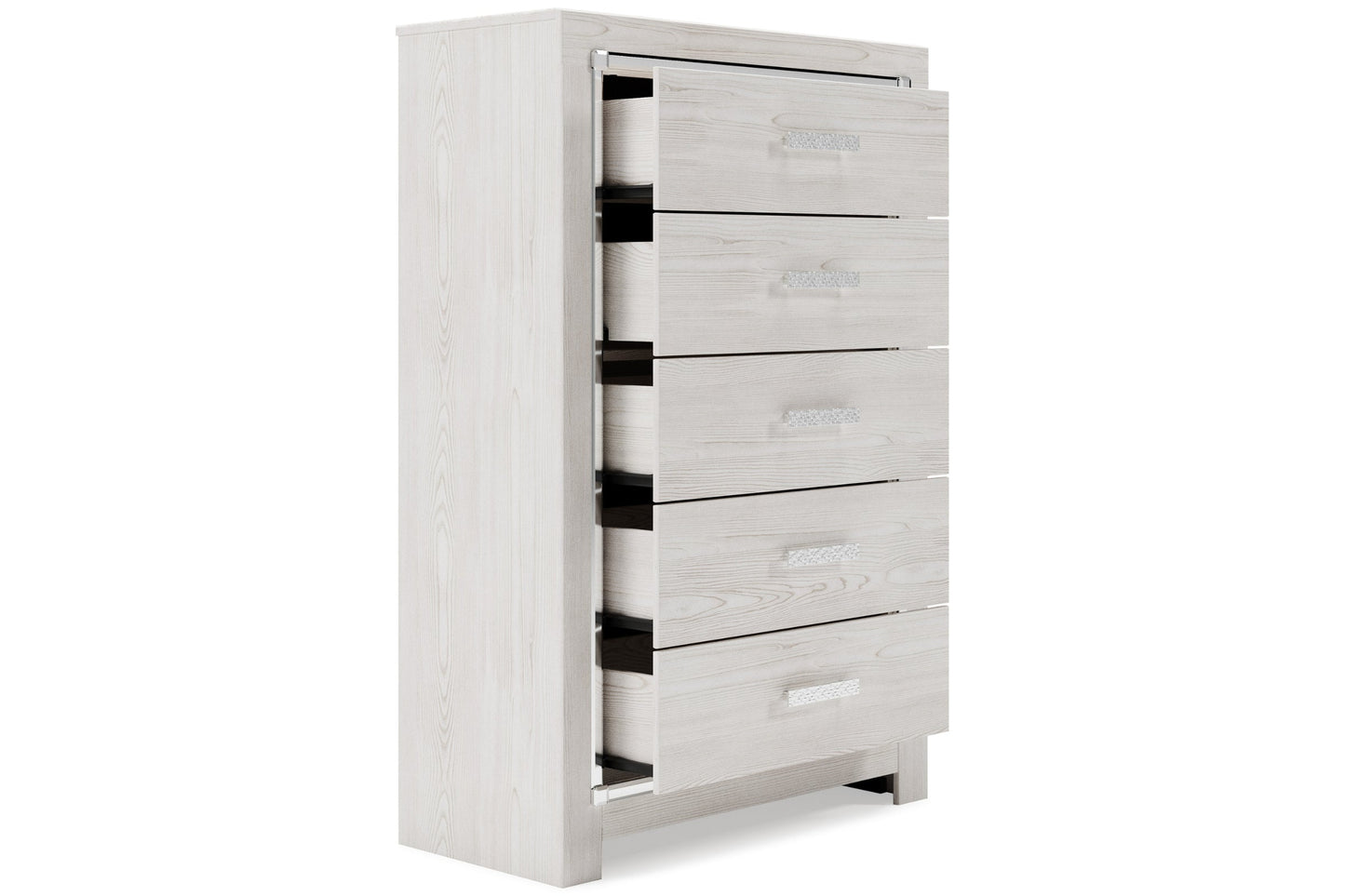 Altyra White Chest of Drawers