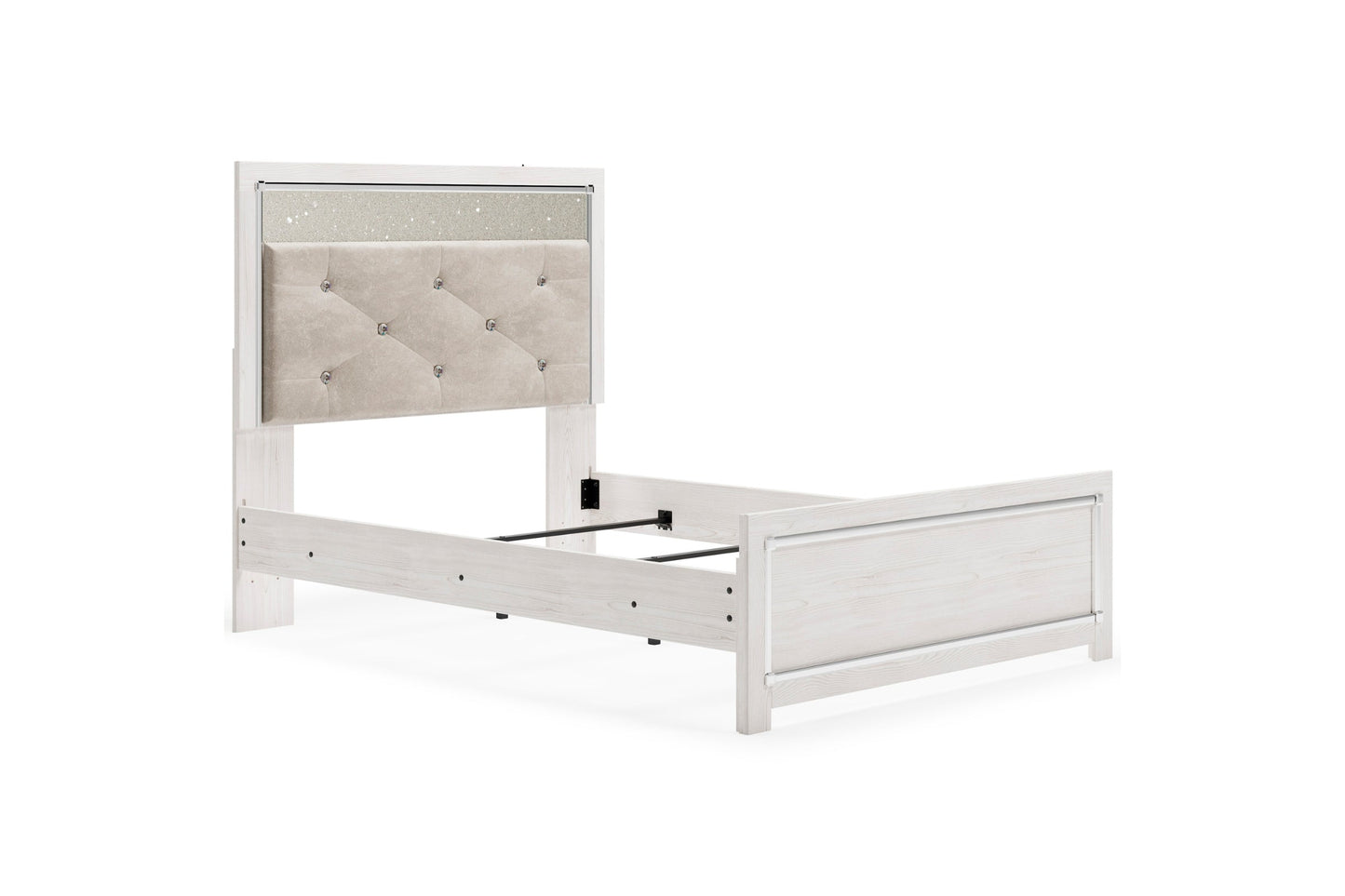 Altyra White Panel Beds