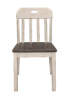 Homelegance Clover Side Chair in White & Gray (Set of 2) image