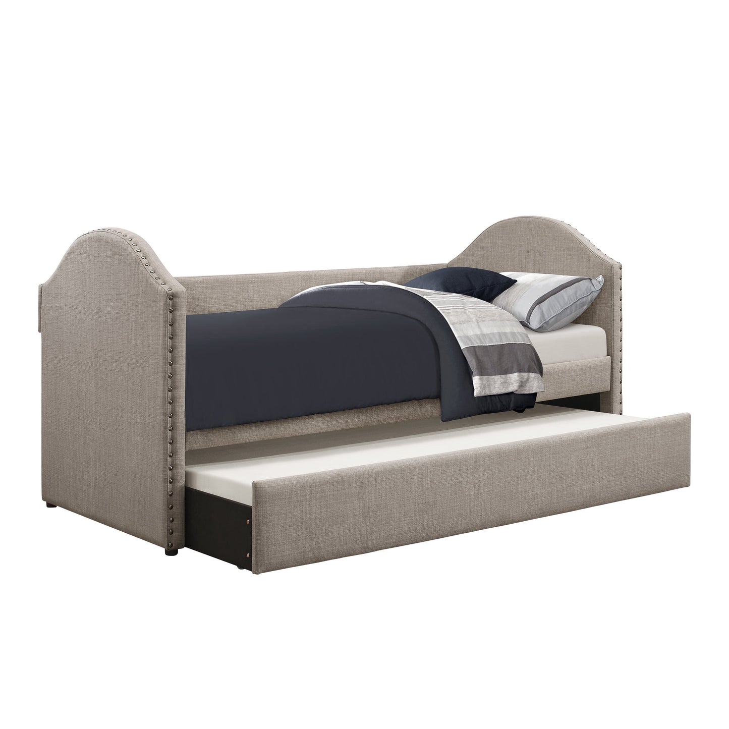 Comfrey Gray Daybed with Trundle