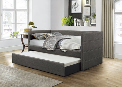 Vining Dark Gray Daybed with Trundle