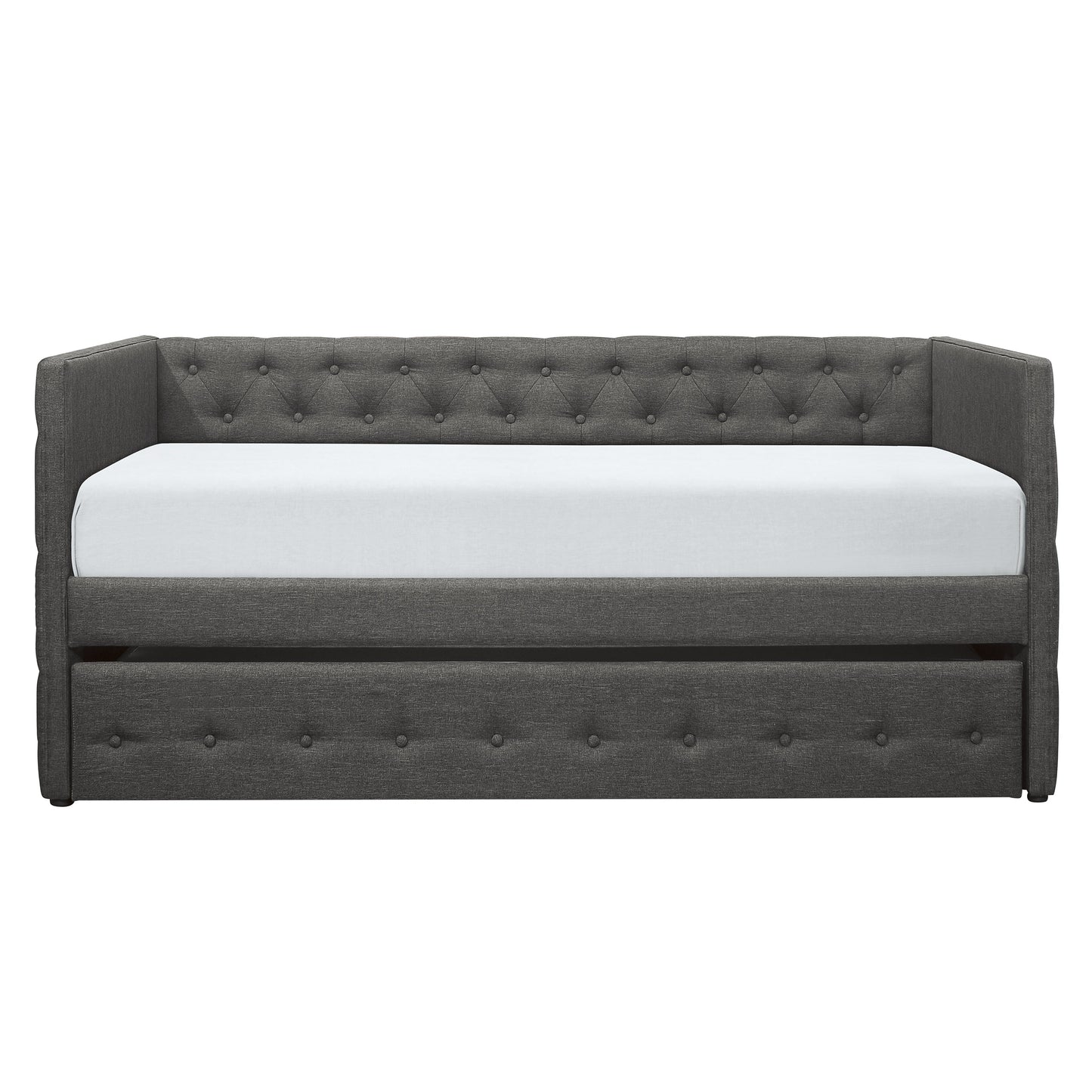 Batavia Dark Gray Daybed with Trundle