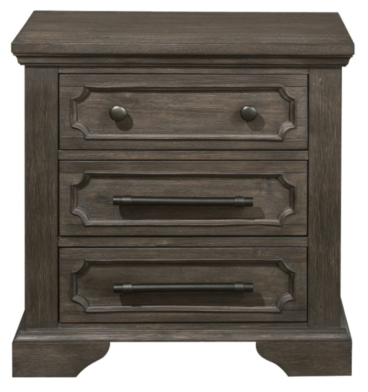 Homelegance Taulon Nightstand in Dark Oak 5438-4 image