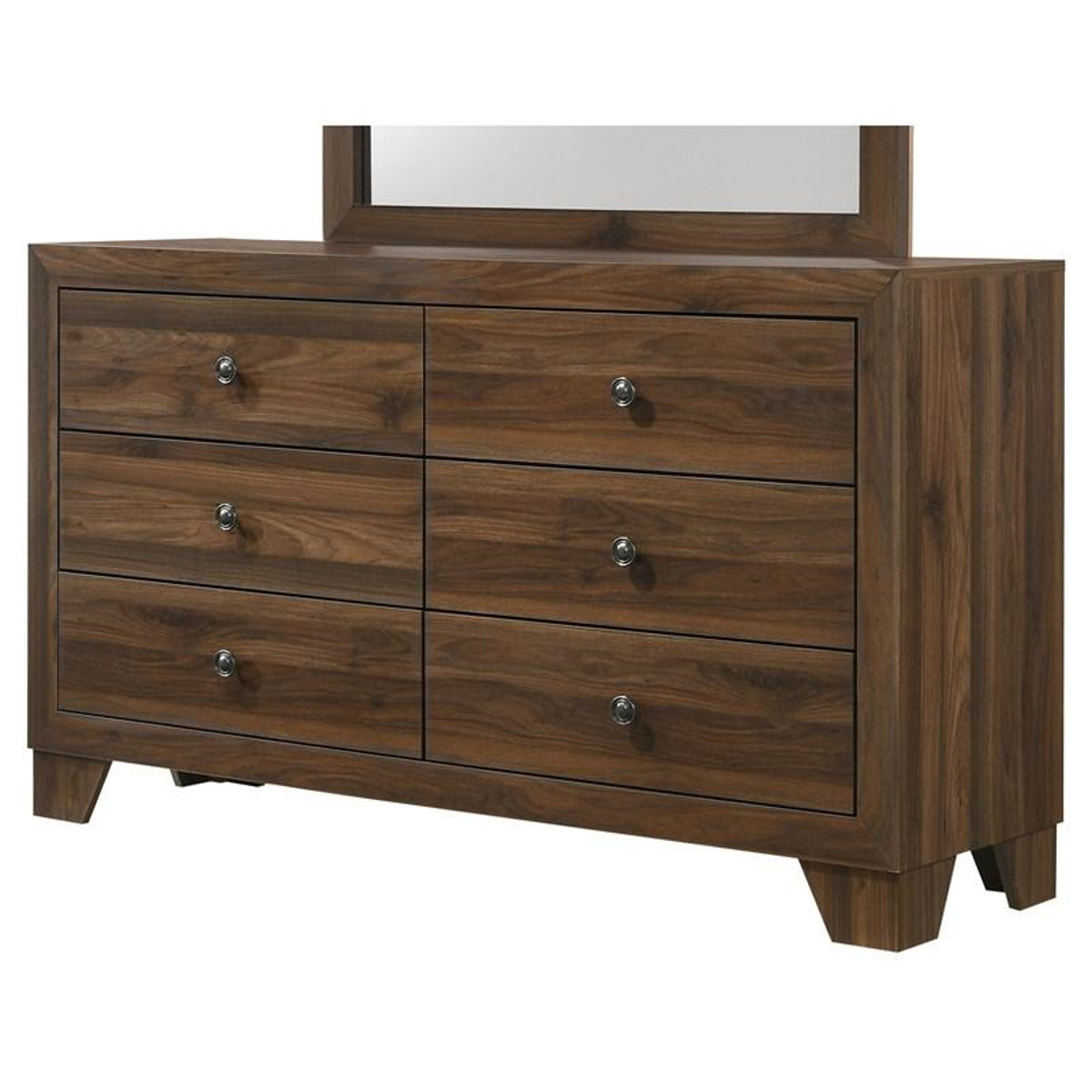 Crown Mark Millie Dresser in Brown Cherry image