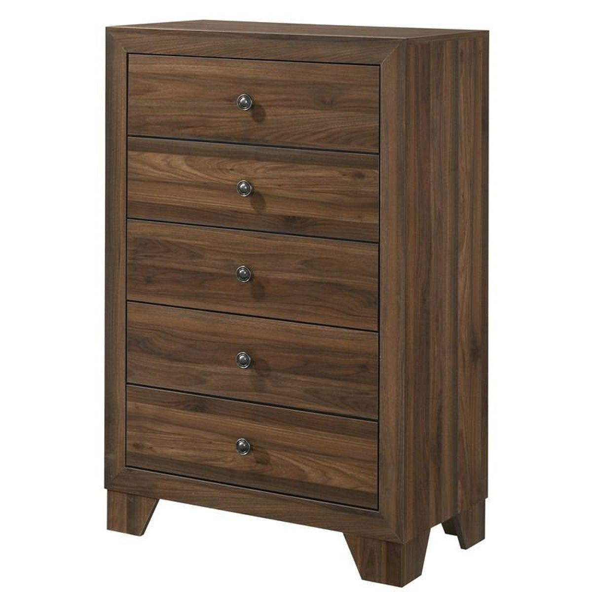 Crown Mark Millie Chest in Brown Cherry image