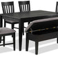 Dmitri 6-Piece Dining Set - Weathered Grey