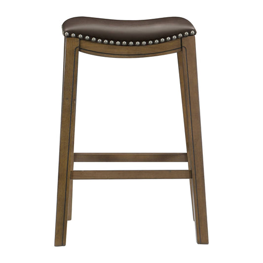 Lexi Bar Height Stool - Brown