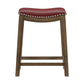 Lexi Counter Height Stool - Red