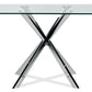 Ithaca Dining Table - Chrome