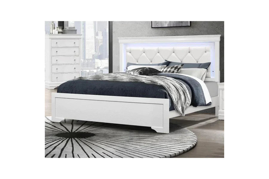 Pompei Metallic Bedroom Set