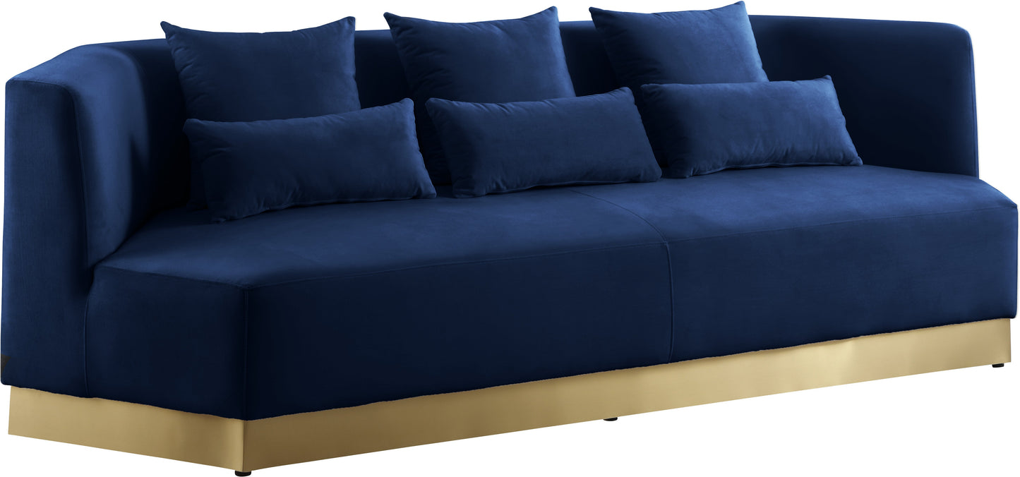 Marquis Navy Velvet Sofa