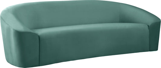 Riley Mint Velvet Sofa