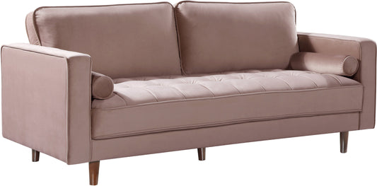 Emily Pink Velvet Sofa