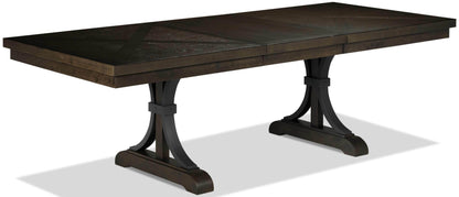 Mackay Dining Table - Distressed Espresso