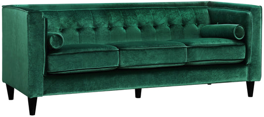 Taylor Green Velvet Sofa