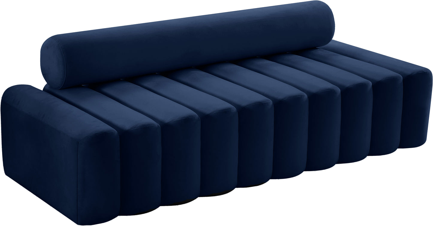 Melody Navy Velvet Sofa