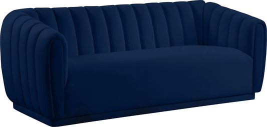 Dixie Navy Velvet Sofa