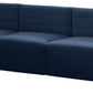 Quincy Navy Velvet Modular Sectional