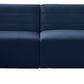 Quincy Navy Velvet Modular Sectional