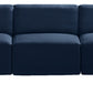 Quincy Navy Velvet Modular Sectional