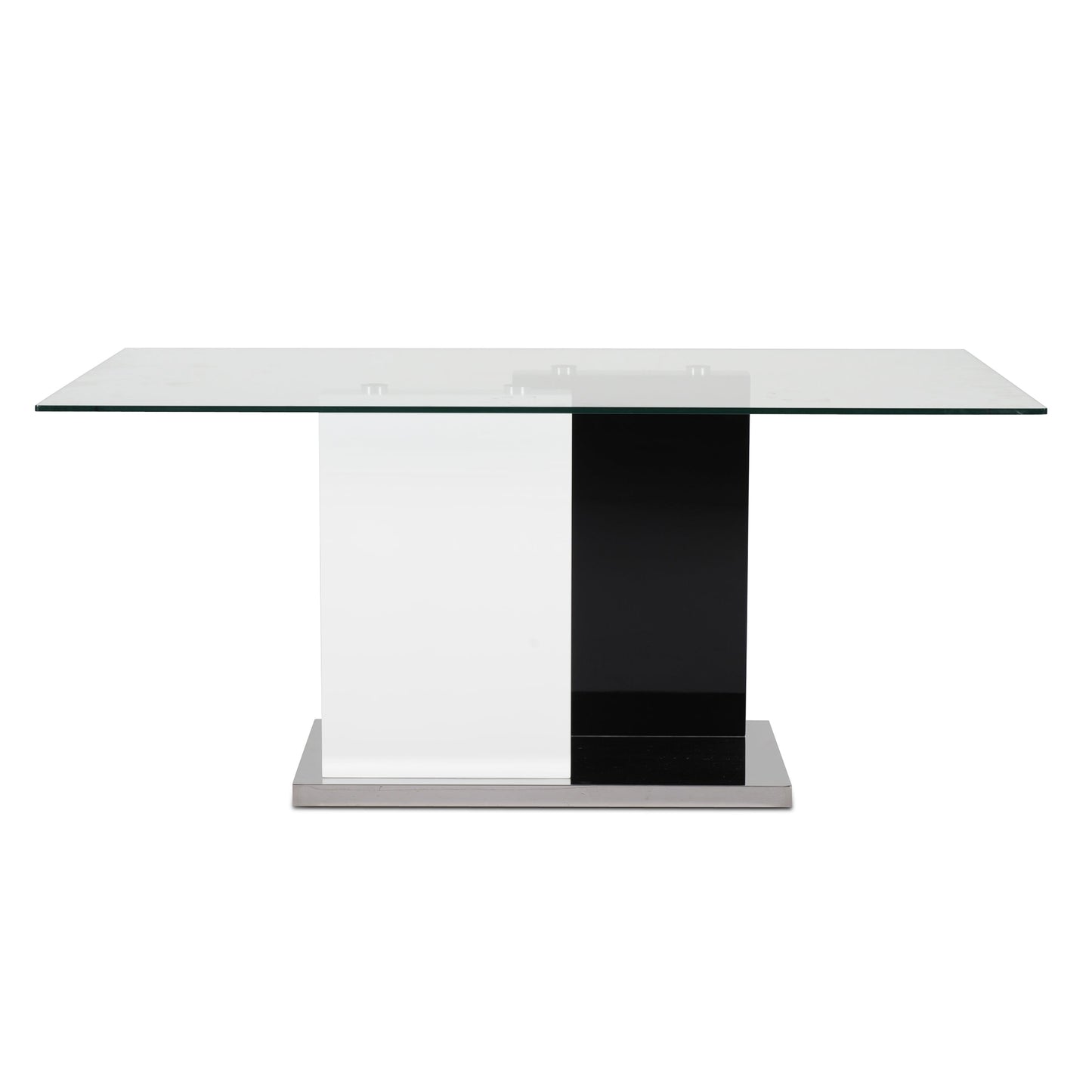 Virgil Dining Table - Black/White